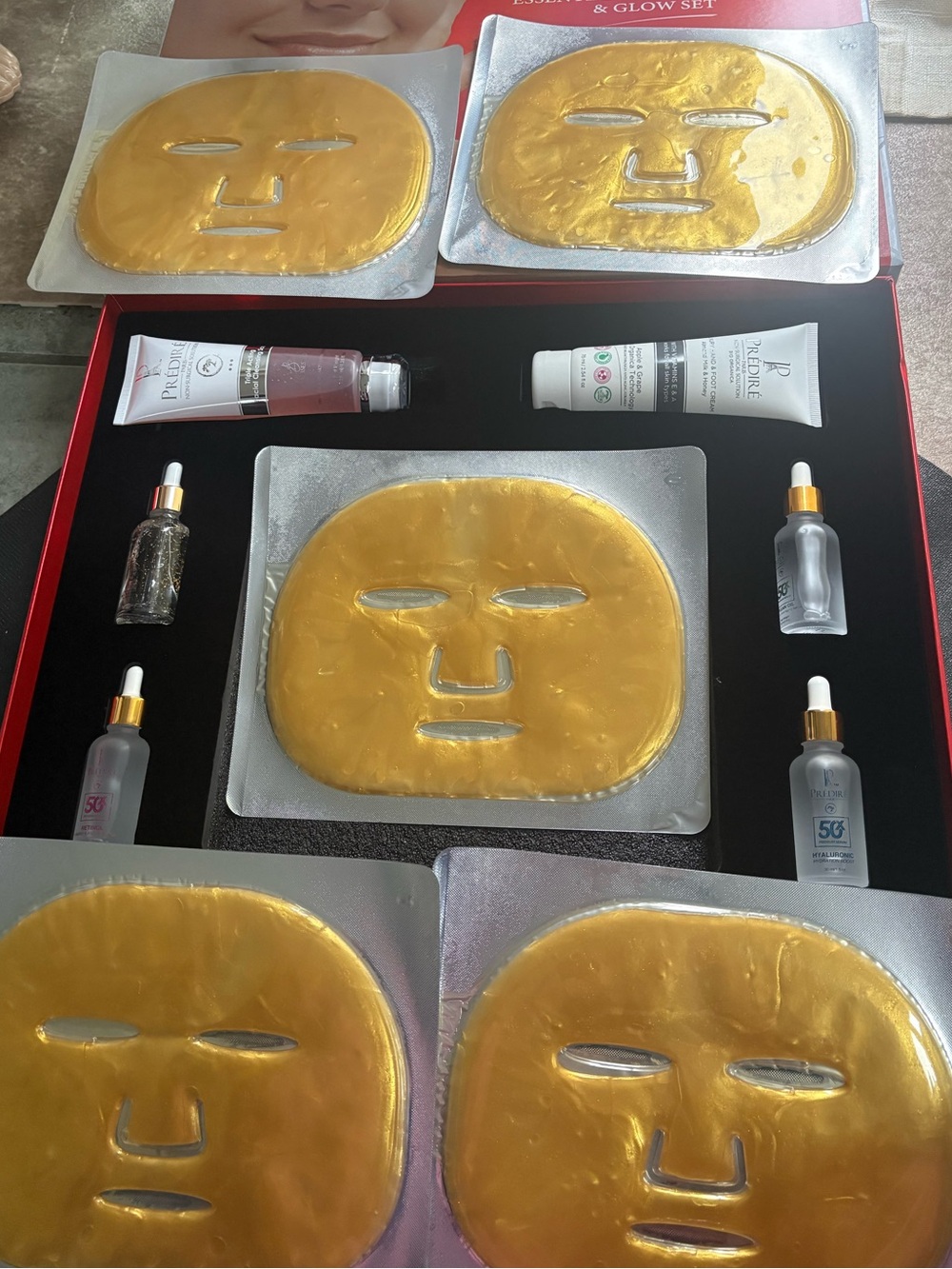 Predire Essential Age Defying Lift & Glow Set - Retail $4200